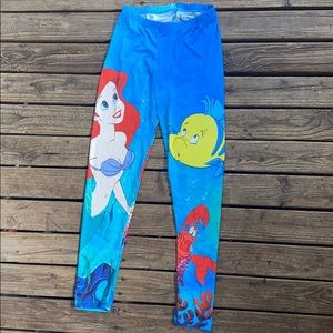The little mermaid leggings